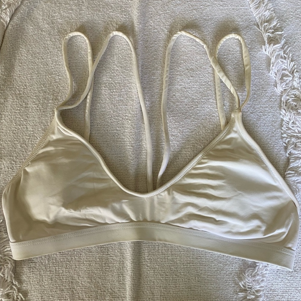 O’Neill Saltwater Solids Bralette White Medium